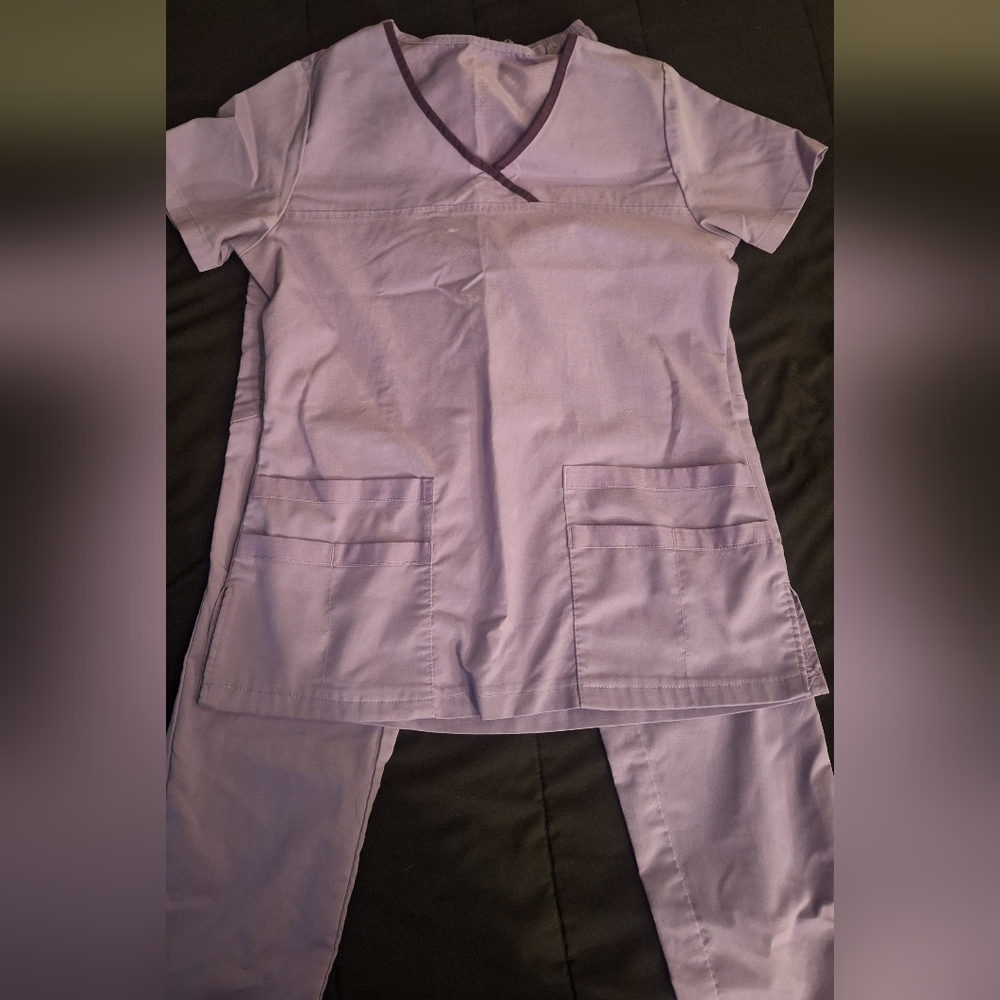 Purple Women's Scrub Set. Bundle 3+ items & save 25% automatically 🛍